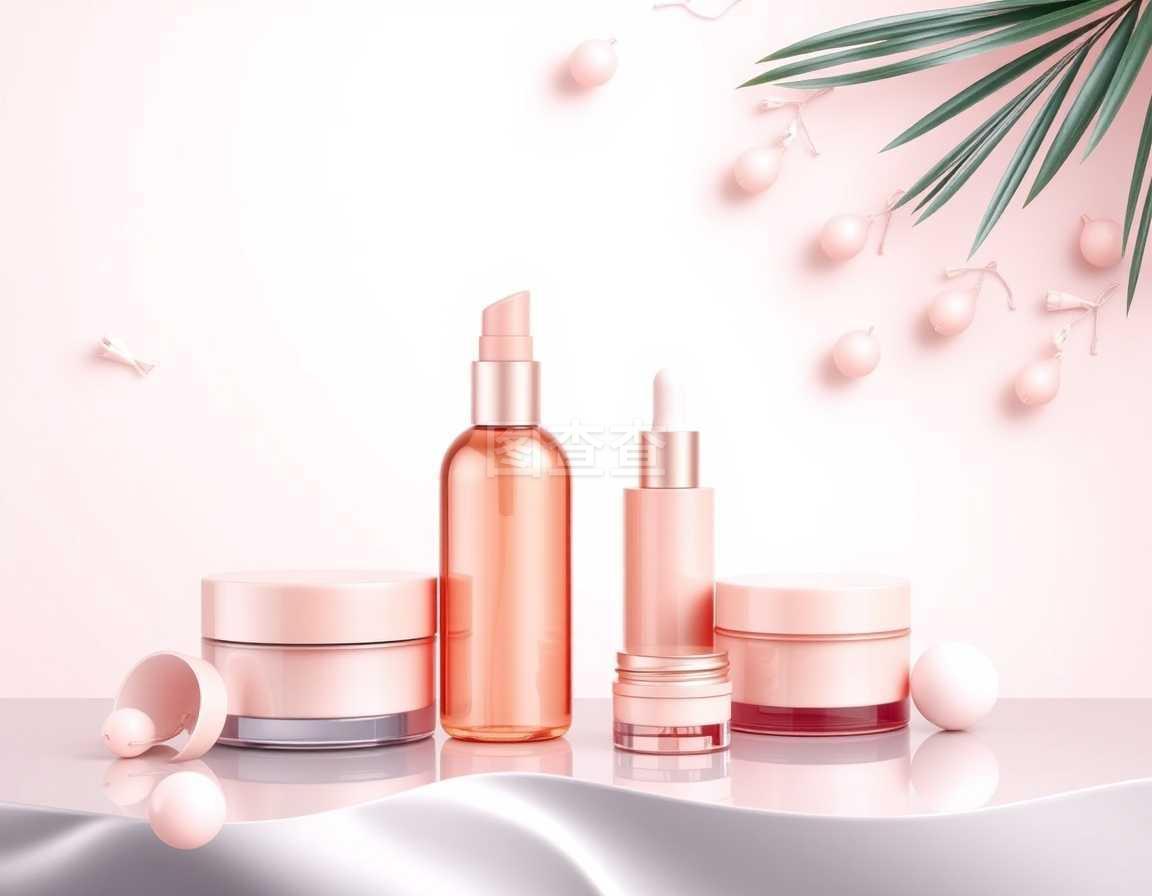 3D写实矢量化妆品产品模板设计指南